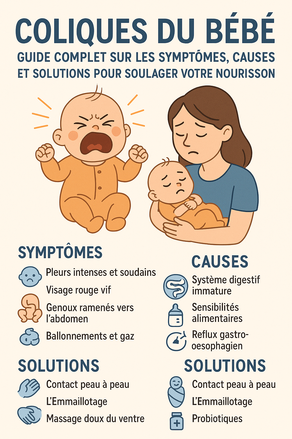 Coliques du Bébé : Comprendre, Identifier et Soulager